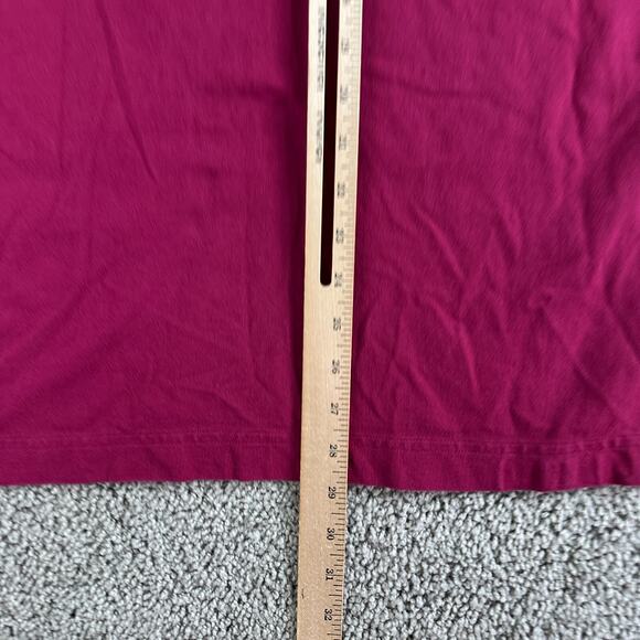 Robert Graham Shirt Mens Medium Red Maroon Classic Fit Short Sleeve Polo - Picture 6 of 8